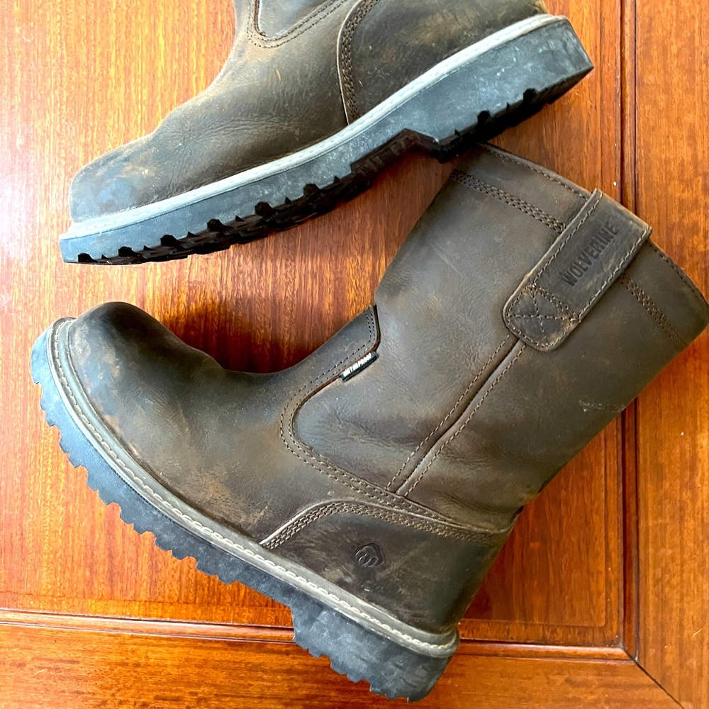 Wolverine boots men’s 8.5